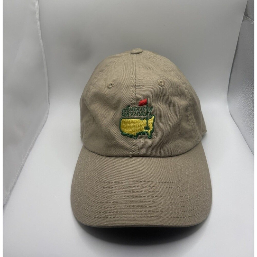 Augusta National Golf Masters Tournament Khaki Hat American Needle
